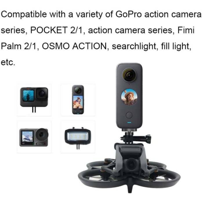 Für DJI Avata CQT Oberer Erweiterungsadapter Sportkamerahalterung, For DJI Avata – Bild 4