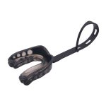 2 Stück Mundschutz Hosenträger Boxen Taekwondo Kampf Schutzausrüstung mit Lanyard, Stil:, Medium (Black), Medium (Blue), Medium (Purple), Medium (Pink), Large (Black), Large (Blue), Large (Purple), Large (Pink), Black Green, White Green, Transparent...