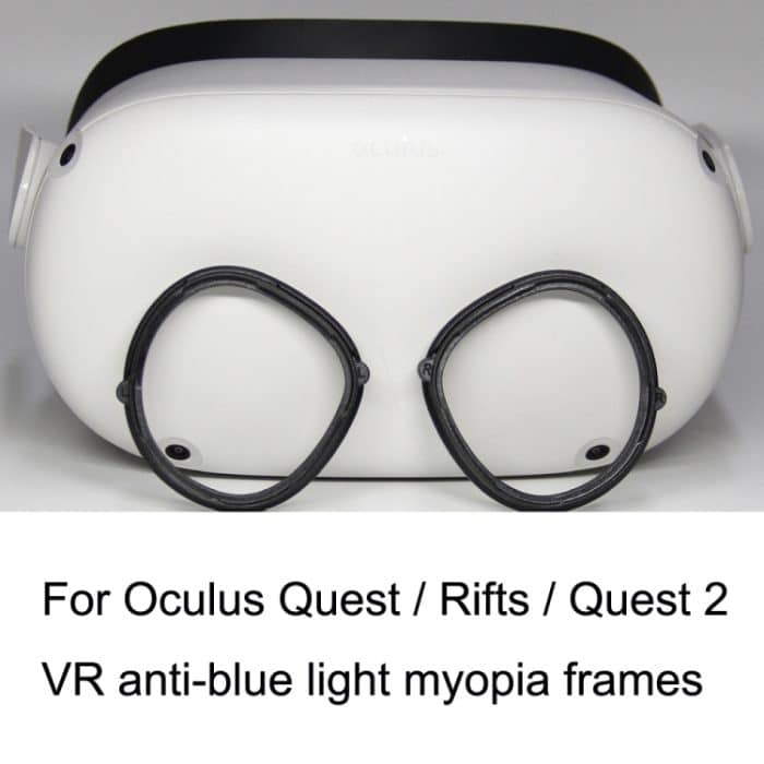 Für Oculus Quest / Rifts / Quest 2 1 Paar VR-All-in-One-Brillenrahmen, magnetischer Saugrahmen, kann zu kurzsichtigen Linsen passen, Glasses Frame(Blue), Glasses Frame(Black), Glasses Frame(Red) – Bild 5