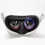 Für Oculus Quest / Rifts / Quest 2 1 Paar VR-All-in-One-Brillenrahmen, magnetischer Saugrahmen, kann zu kurzsichtigen Linsen passen, Glasses Frame(Blue), Glasses Frame(Black), Glasses Frame(Red) – Bild 6