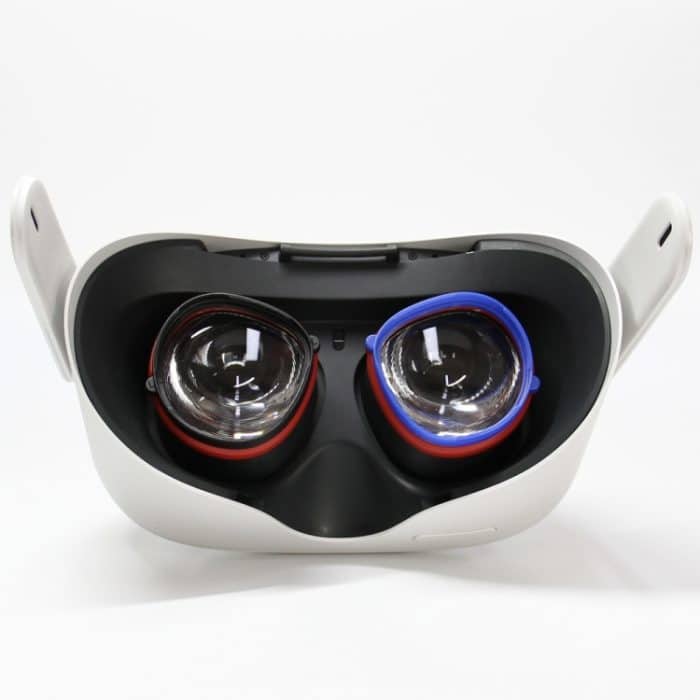 Für Oculus Quest / Rifts / Quest 2 1 Paar VR-All-in-One-Brillenrahmen, magnetischer Saugrahmen, kann zu kurzsichtigen Linsen passen, Glasses Frame(Blue), Glasses Frame(Black), Glasses Frame(Red) – Bild 6