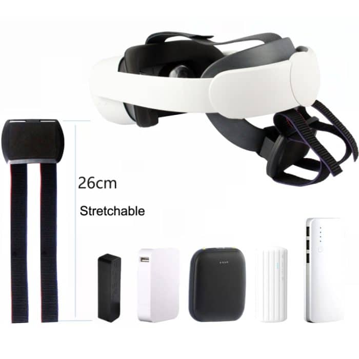 Für Oculus Quest / Quest 2 VR All-in-One-Ladegürtelzubehör, For Oculus Quest / Quest 2 – Bild 2