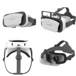 VR SHINECON G12 VR-Brille 3D-Film All-in-One-Spielmaschine Immersive Virtual-Reality-Brille, G12 White – Bild 2