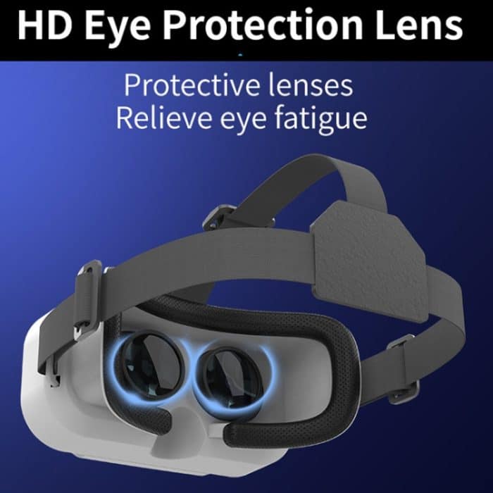 VR SHINECON G12 VR-Brille 3D-Film All-in-One-Spielmaschine Immersive Virtual-Reality-Brille, G12 White – Bild 3