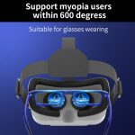 VR SHINECON G12 VR-Brille 3D-Film All-in-One-Spielmaschine Immersive Virtual-Reality-Brille, G12 White – Bild 7