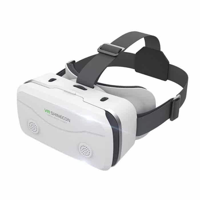 VR SHINECON G15 Helm Virtual Reality VR-Brille All-in-One-Spieltelefon 3D-Brille, G15 White, G15 Black – Bild 1