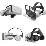 VR SHINECON G15E All-in-One-Telefon, spezielles Headset mit 3D-Brille, VR-Spielekonsole, G15E Black, G15E White – Bild 3