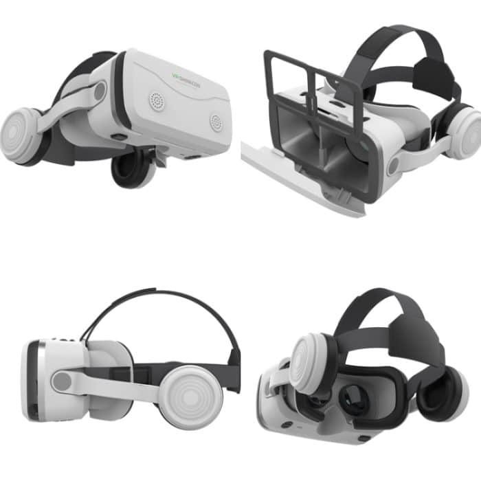 VR SHINECON G15E All-in-One-Telefon, spezielles Headset mit 3D-Brille, VR-Spielekonsole, G15E Black, G15E White – Bild 3