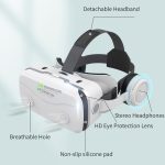VR SHINECON G15E All-in-One-Telefon, spezielles Headset mit 3D-Brille, VR-Spielekonsole, G15E Black, G15E White – Bild 4