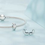 Sterling Silber S925 Spitzer Stern Runder Positionierungsclip Zirkon Stern Armband Perlen – Bild 3