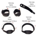 Für HTC Vive Tracker VR Game Tracker Gurtzubehör, Stil:, Foot/Wrist Straps, Headband, Belt, Palm Straps, 2 Wristband+1 Belt – Bild 3