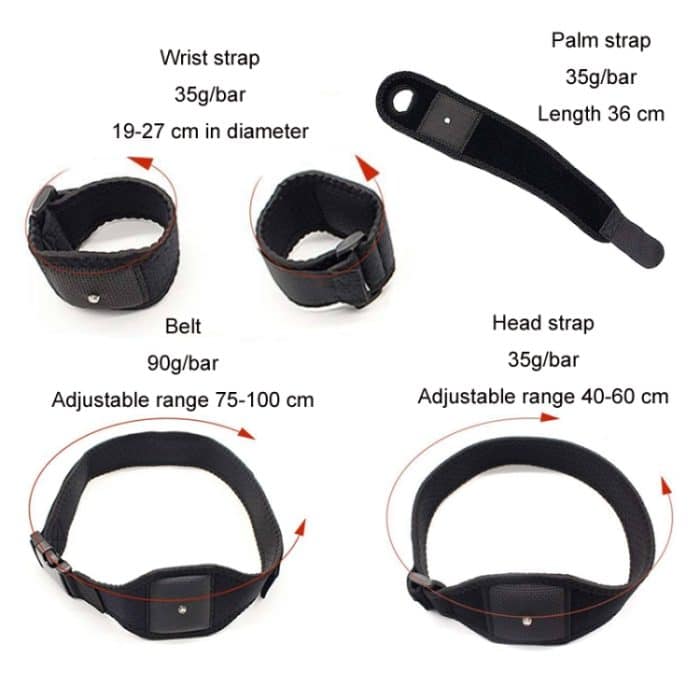 Für HTC Vive Tracker VR Game Tracker Gurtzubehör, Stil:, Foot/Wrist Straps, Headband, Belt, Palm Straps, 2 Wristband+1 Belt – Bild 3