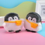 2 Stück süße kleine Pinguin-Geldbörse, Lippenstift, Datenkabeltasche, Backpack Penguin