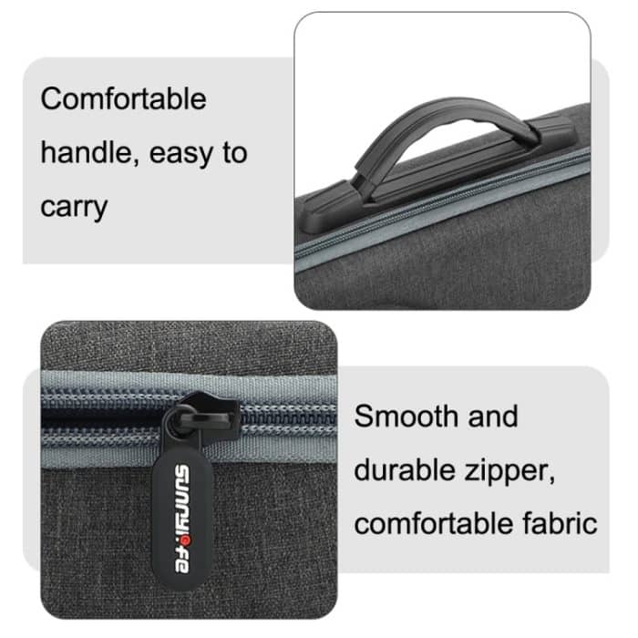 Sunnylife IST-B461 für DJI Insta360 One RS 1-Zoll-Panoramakameraspeicher, For DJI Insta360 One RS Single Machine Bag, For DJI Insta360 One RS Set Bag – Bild 3