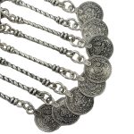 Übertriebene Halskette mit Quaste, Vintage-Stil, legierungsplattierte Schlüsselbeinkette für Frauen – Bild 3