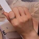 Sterling Silber S925 Teufelsauge Ausschnitt Symbol Zirkon Ring – Bild 4