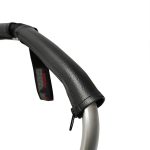 Für Kinderwagen-Armlehnen der Bugaboo Bee-Serie mit Reißverschluss aus PU-Leder, Armrests Zipper Protector(Black), Armrests Zipper Protector(Dark Brown) – Bild 4