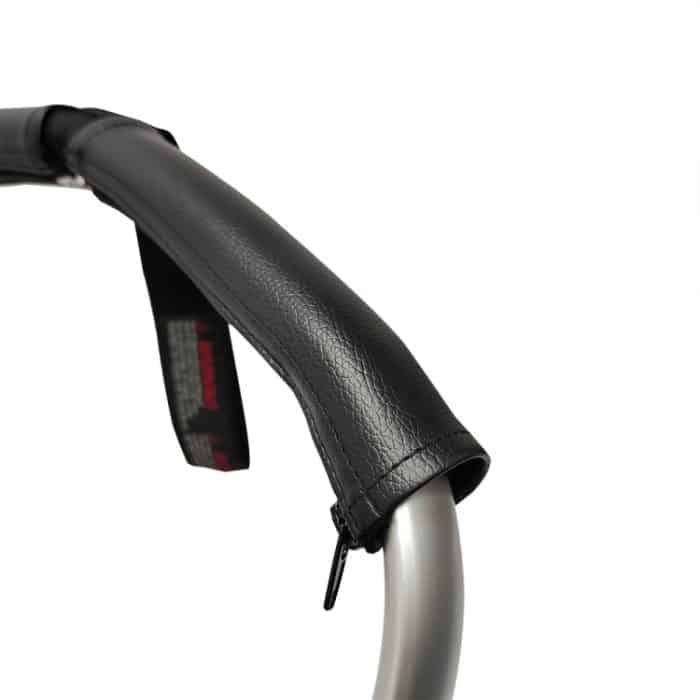 Für Kinderwagen-Armlehnen der Bugaboo Bee-Serie mit Reißverschluss aus PU-Leder, Armrests Zipper Protector(Black), Armrests Zipper Protector(Dark Brown) – Bild 4