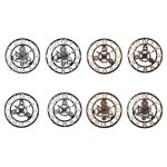 Stille Vintage-Wanduhr aus Holz mit rundem Zahnrad, Rome Number 58cm 6 Gears Golden, Rome Number  58cm  6 Gears  Silver, Rome Number  58cm 4 Gears Golden, Rome Number  58cm 4 Gears Silver, Number 58cm 4 Gears Golden, Number 58cm 4 Gears Silver... – Bild 2