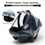 Babysitz Regenschutz Transparent EVA Kinderwagen Kinderwagen Regenschutz – Bild 5