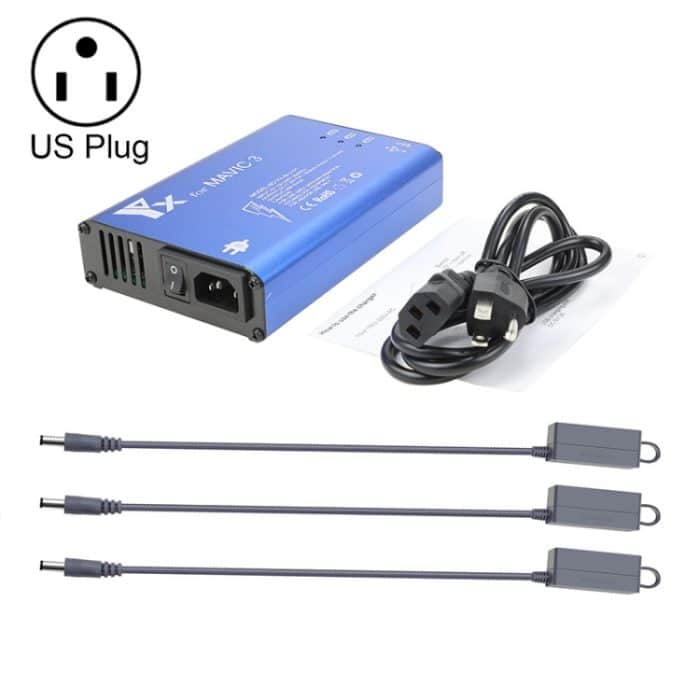 Für DJI Mavic 3 YX 1 bis 5 Ladegerät mit Schalter – Bild 1