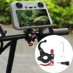 Für Mini 3 Pro Sunnylife MM3-ZJ400 Fernbedienung Aufnahmekamera Fahrradclip, Bicycle Clip For DJI RC1