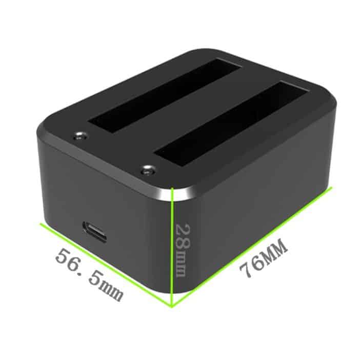 Für Insta360 X3 A520 Panoramakamera Akkus Ladegerät Dual Ladestation – Bild 3