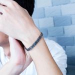 Retro-Stil Titanstahl Herrenarmband Persönliches Zubehör – Bild 6