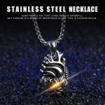 1168 Personalisierter Herzanhänger aus Titanstahl mit menschlichen Organen kann geöffnet werden – Bild 4