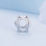 S925 Sterling Silber Zirkon Infinity Herz Armband Perlen – Bild 3