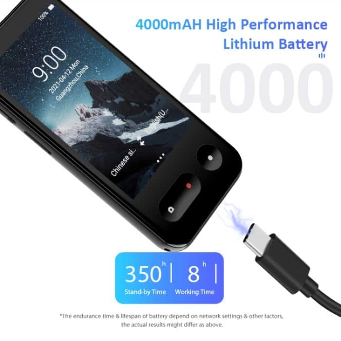 T7 4G Smart Sprach- / Foto- / Aufnahmeübersetzung WIFI-Übersetzungsmaschine unterstützt 138 Sprachen – Bild 4