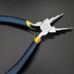 Sechsteilige Anti-Rost-Zange mit rundem Mund und Handaufzugswerkzeug für Schmuck – Bild 2