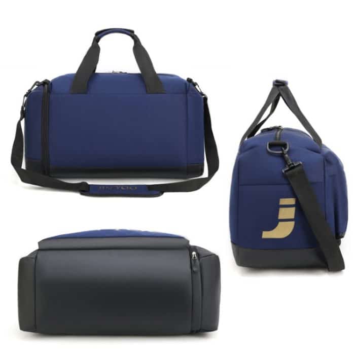 Wasserdichte, großvolumige Reisetasche, Sporttasche mit trockener und nasser Trennung – Bild 3