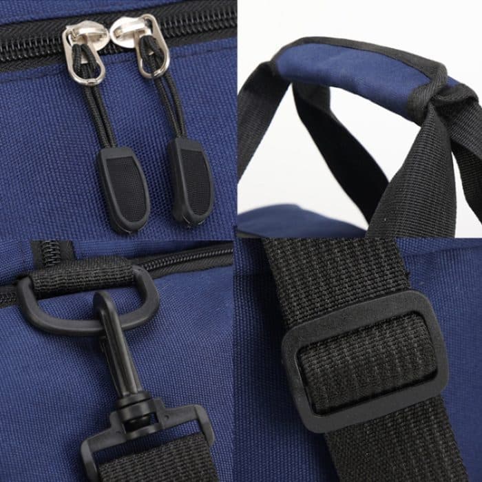 Wasserdichte, großvolumige Reisetasche, Sporttasche mit trockener und nasser Trennung – Bild 5