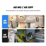 Tuya ZigBee Smart Single-Fire Zero-Fire Sharing Switch Telefonsteuerung Sprachpanel EU-Stecker, Spezifikationen:, 1 Button, 2 Buttons, 3 Buttons – Bild 9