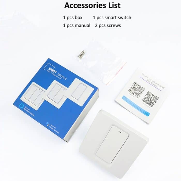 Tuya ZigBee Smart Single-Fire Zero-Fire Sharing Switch Telefonsteuerung Sprachpanel EU-Stecker, Spezifikationen:, 1 Button, 2 Buttons, 3 Buttons – Bild 10