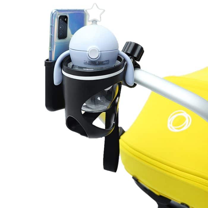 Kinderwagen-Universal-Getränkehalter, verstellbare Halterung, Handy-Ständer – Bild 2