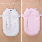 Anti-Schreck-Landung, Weck- und Schlafkissen für Neugeborene, spuckende Milch-Steigungsunterlage, Pad Bean Velvet Pink, Pad Bean Velvet Blue, Pad Sky Silk Green – Bild 7