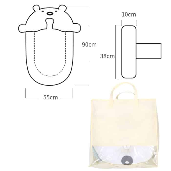 Anti-Schreck-Landung, Weck- und Schlafkissen für Neugeborene, spuckende Milch-Steigungsunterlage, Pad Bean Velvet Pink, Pad Bean Velvet Blue, Pad Sky Silk Green – Bild 2