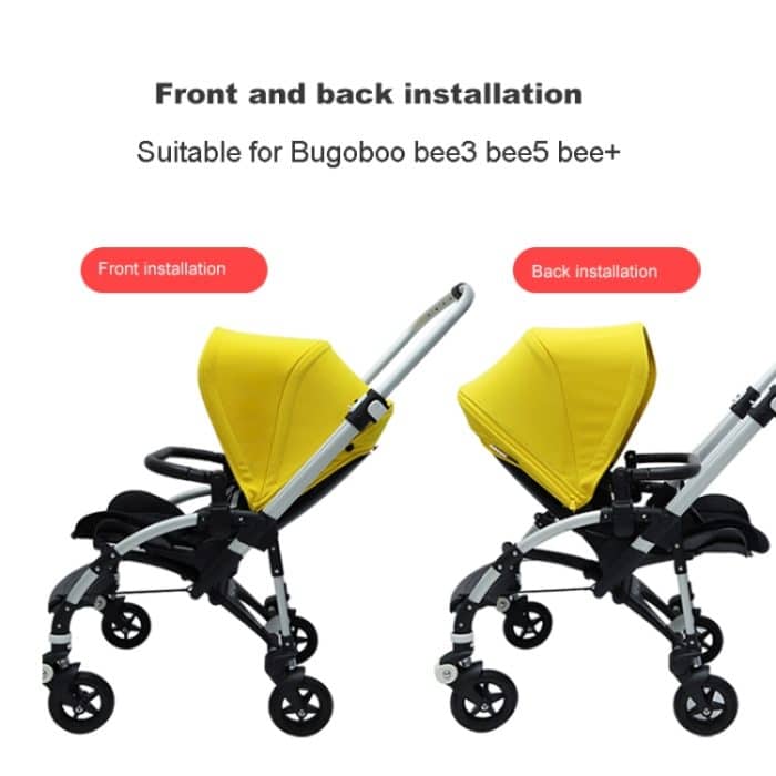 Für Bugaboo Bee 3 Bee 5 Stoßstange Bar Handauflage Armlehne Kinderwagen Zubehör, Armrest Frosted, Armrest Leather, Armrest Oxford Cloth – Bild 3