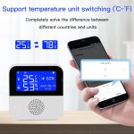 Tuya WIFI Temperatur- und Feuchtigkeitssensor mit 2,9-Zoll-LCD-Display, Spezifikation:, Only Sensor, With Sensing Line – Bild 6