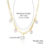 Damen Temperament Halskette Schlüsselbeinkette – Bild 2