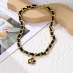 Damen Metall Temperament Halskette Schlüsselbeinkette – Bild 2