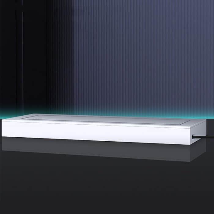 TBD0603386501.jpg 035 für Nintendo Switch/OLED-Spielkonsolen-Display, leuchtende Basis, staubdichte Abdeckung, Spezifikationen:, Light Base, Transparent, White Label, Black Label, Handle – Bild 1