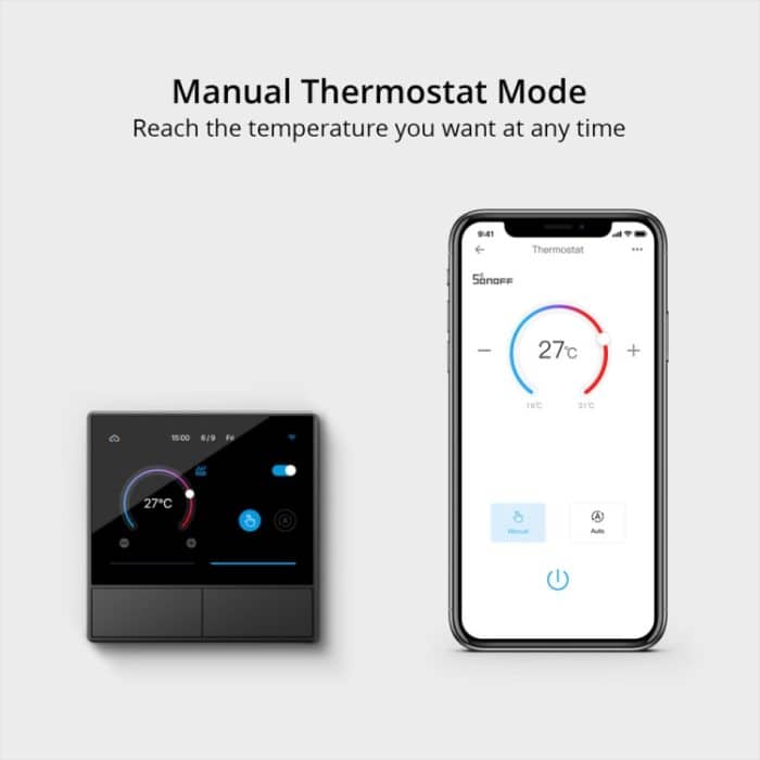 Sonoff NSPanel WiFi Smart Scene Switch Thermostat Temperatur All-in-One-Steuerung Touchscreen, EU Plug, US Plug – Bild 10