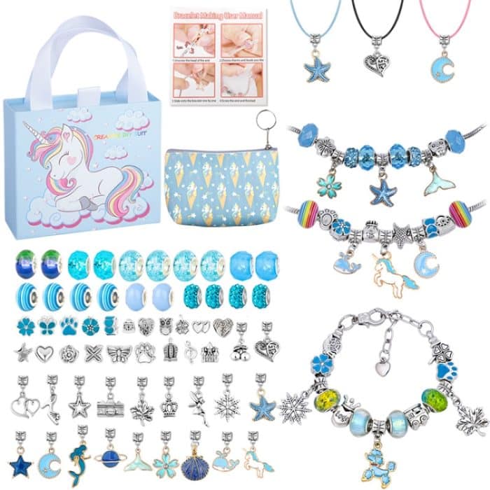 TBD0603425601A.jpg DIY Kinder Armband Set Marine Perlen Set Box – Bild 1