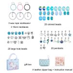 DIY Kinder Armband Set Marine Perlen Set Box – Bild 2