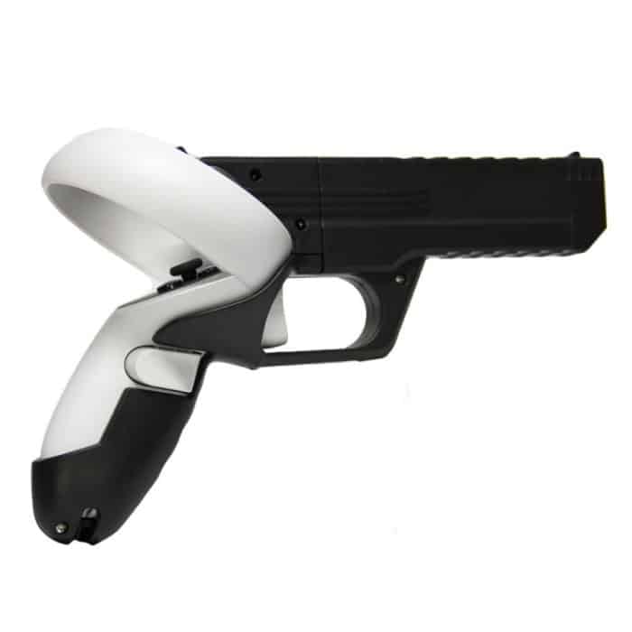 Für Oculus Quest 2 VR Controller 1 Paar stabiler Schießgriffhalter, Black – Bild 3