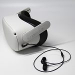 Für Oculus Quest 2 VR-Brille, Ear-in-Headset, 3,5-Ellenbogen-Aluminium-Ohrhörer – Bild 2