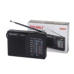 BAIJIALI BJL228 Retro tragbares Zweiband-FM-AM-Radio mit eingebautem Lautsprecher, BJL228 White, BJL228 Black – Bild 6